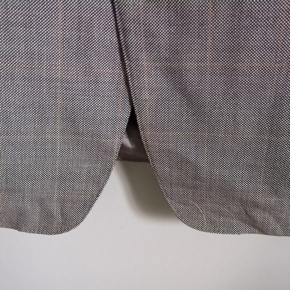 Ermenegildo Zegna Wool Plaid Houndstooth Blazer Sport Coat Jacket Size 52 (US L) - Picture 4 of 12